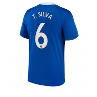 Chelsea Thiago Silva #6 Fotballklær Hjemmedrakt 2022-23 Kortermet